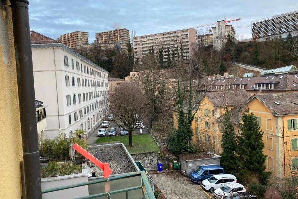 Joli 2 Pieces Dernier Etage, Lausanne Centre Lausana Exterior foto